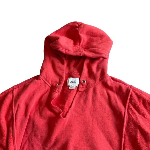 BDG Urban Outfitters Red Hoodie Sweater Sweatshirt Cozy Terry Size Large Women's - Picture 2 of 11